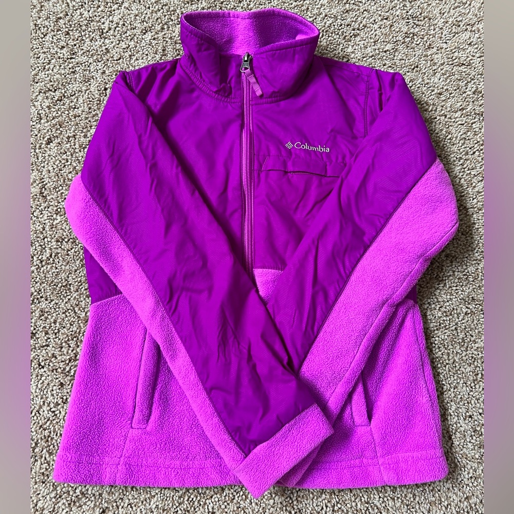 💕Girl’s Columbia Fleece Jacket💜